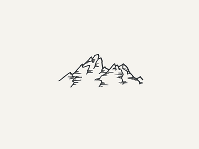 mountains pt. 2 camping illustration mountains national parks outdoors