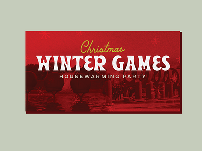 christmas party invite christmas invitation red social