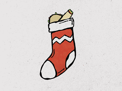 tacos for christmas christmas holiday illustration procreate stocking tacos