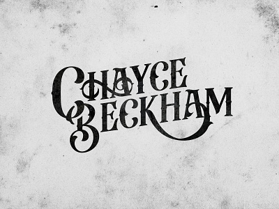 Chayce Beckham branding