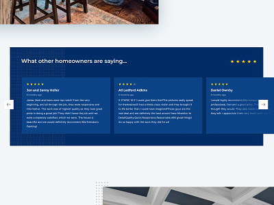 Testimonial Component carousel ui figma testimonials ui web design website component website design