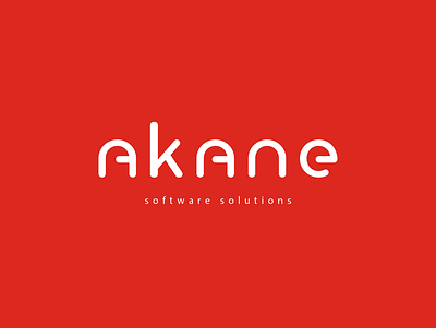 Akane Logo Exploration branding design logo typography vector white