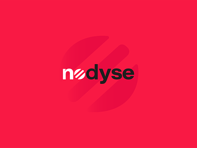 Nodyse Logo Exploration branding design logo typography white