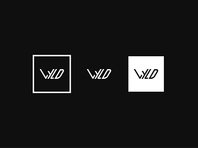 Wyld Sharp Version black branding design logo sharp typography white wild wyld