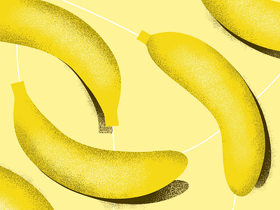 Banana Illustration - Procreate illustration procreate