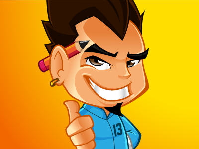Rockcodile Avatar avatar cartoon character illustration mascot official personal rockcodile