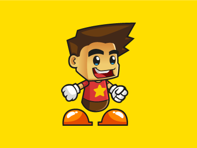 Game Character 2d adventure animated arcade boy character game kid mario sprite sprites strong