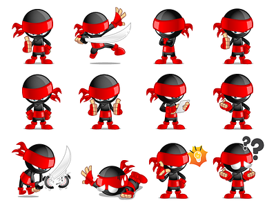 Ninja Completed Poses