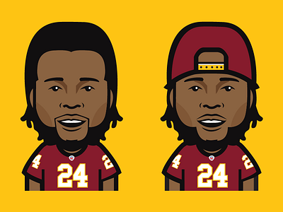 NFL player stickers