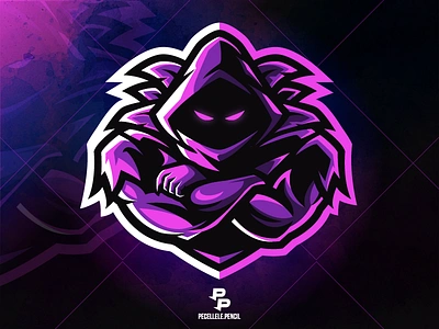 Raven caster design esport esports exclusive for sale fortnite gamer gaming logo mascot premade professional raven skin sport squad twitch vector youtuber