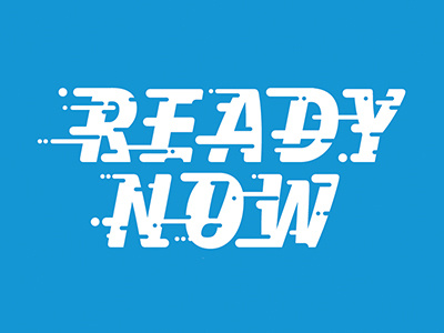 Readynow icon logo readynow typeart
