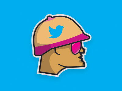 Tweeting In the Trenches design effl fantasy football team logo