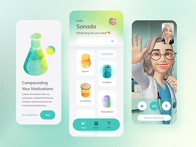 Pharmacy Chemist App By Aisha Ahya On Dribbble