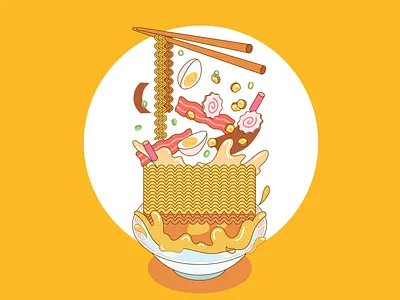 🍜 Food Menu App 2d isometric flat design food illustration isometric japan maguro maki masago menu order ramen restaurant resto sake sushi tako tamago ui vector