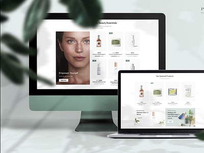 Shopify project beauty cosmetics design e commerce online shop shopify web site