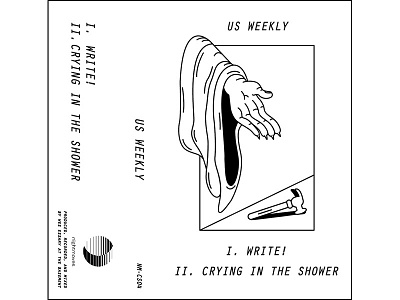 Us Weekly Tour Tape album art austin cassette illustration music