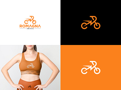 e-Bike Logo brand branding brandofshambhu business card corporate design graphic design identity letterhead logo stationary stationery