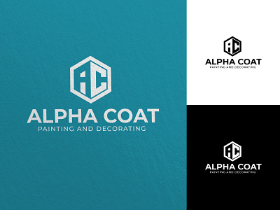 ALPHA COAT LOGO DESIGN brand brand design branding company logo concept design creative design graphic design illustrator logo logo design logo designer logo maker photoshop