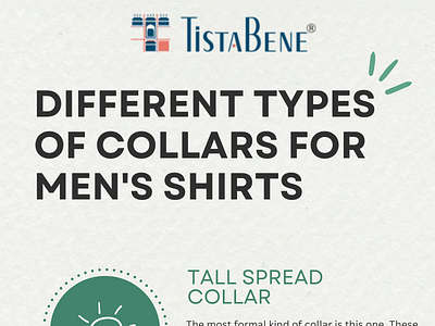 Different Types of Collars in Men's Shirts design designer graphic design infographic