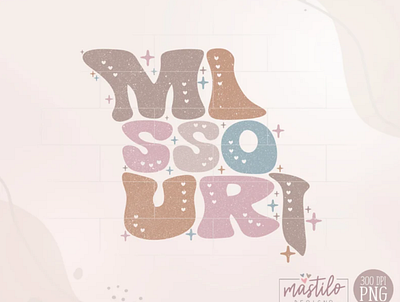 Missouri Png, Missouri State png, Missouri Word Png app branding design graphic design illustration logo typography ui ux vector