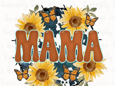 Western Mama PNG, Instant Download | Sublimation