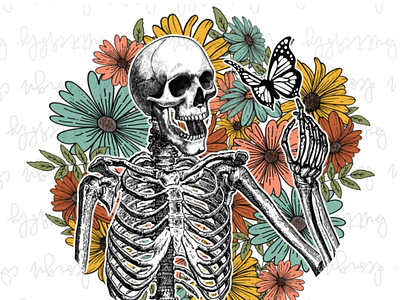 Skeleton PNG | Digital Design Download