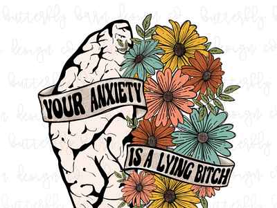 Anxiety PNG | Digital Design Download 3d animation app branding design graphic design illustration logo ui vector