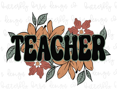 Teacher PNG | Instant Download | Sublimation 3d animation app branding design graphic design illustration logo ui vector