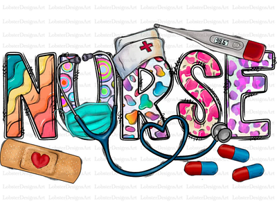 Nurse Sublimation Design Png, Nurse Png