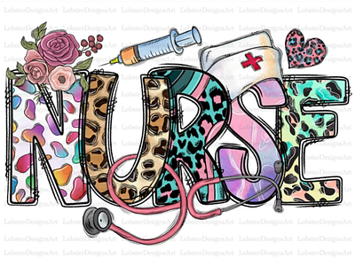 Nurse Sublimation Design Png, Nurse Png