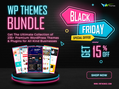 WordPress Black Friday deals on WP Themes Bundle