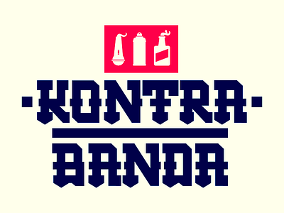 Kontrabanda drink e filip graffiti hardcore komorowski music ogotype poland rap typography warsw