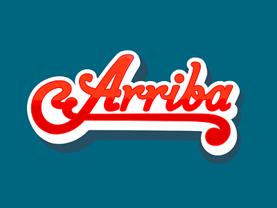 Arriba aribba cool design elegant filip komorowski logotype poland script type typography warsaw
