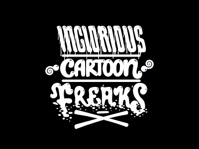 Inglorious Cartoon Freaks cartoo design filip ftreaks inglorious komorowski konrad koxu poland typography warsaw łukasiak