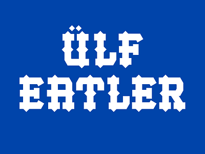 Ulf Eatler blue elf filip heavy komorowski logotype poland raw snow typography wars