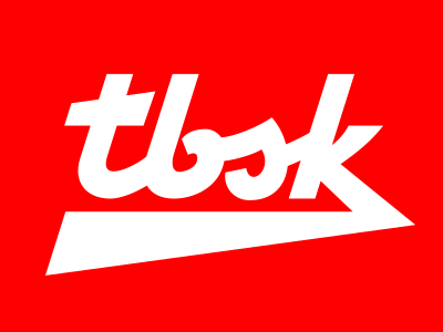 TBSK Script filip komorowski logotype power script sport typography