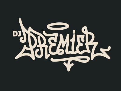 Dj Premier filip handstyle hiphop poland rap script typography urban warsaw