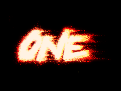 One fire komorowski love magic movie raw typography vector