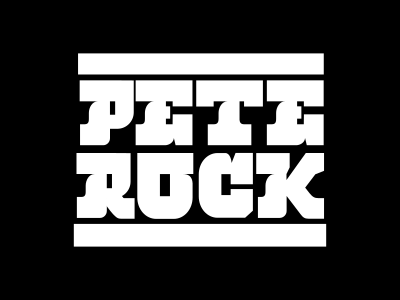 Pete Rock dj konorowski music poland typography warsaw