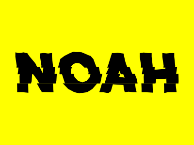 Noah graffiti logotype noah typgraphy urban vector