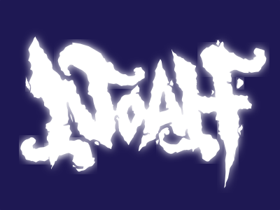 Noah Pirate custom letters logotype magic pirate typography vector