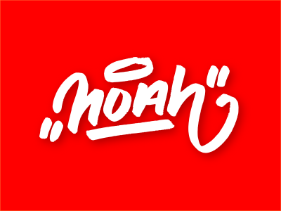 Noah Holiday 2 filip illustration komorowski logo logotype magic music poland typography warsaw