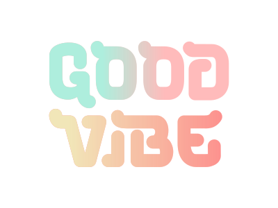 Good Vibe branding branding design illustration letters logotype music typography vector