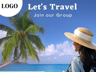 social media banner for travel travel