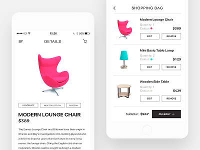 E-commerce UI Design