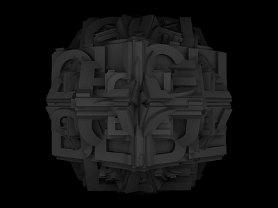 CUBE. adobe after effects animation behance c4d cinema4d kinetictype kinetictypography motion typography