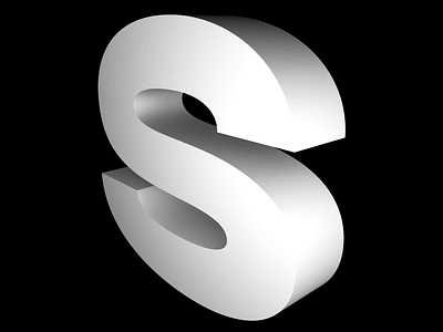 S-SHATTER. 3d after effects animated animation behance blackandwhite c4d cinema4d design kinetictype kinetictypography loop minimal motion motion design motion graphics render type typeface typography