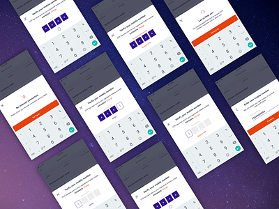 OTP Verification android app app design ecom flow ios mobile app otp ui ux verify visual