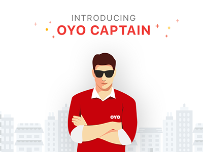 OYO CAPTAIN captain design digital art illustration leader man oyorooms