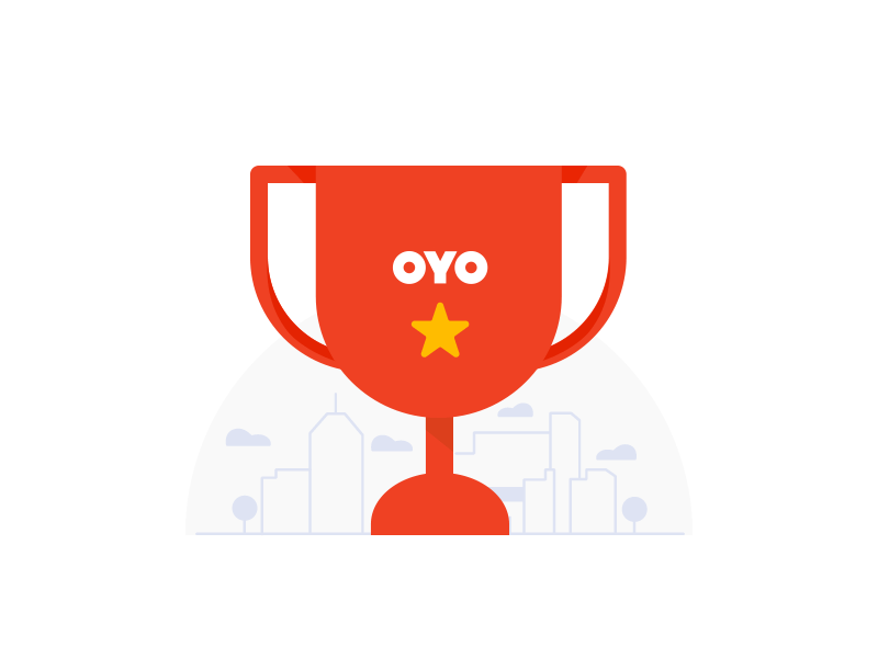 Reward achievements animation honour motion oyo reward prize trophy vector